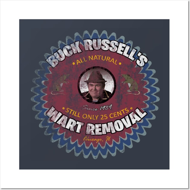 Buck Russell's Wart Removal from UNCLE BUCK, distressed Wall Art by hauntedjack